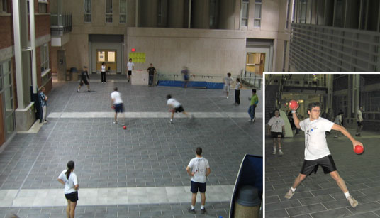 EITC Atrium Dodgeball