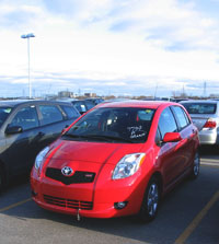 Red Yaris RS